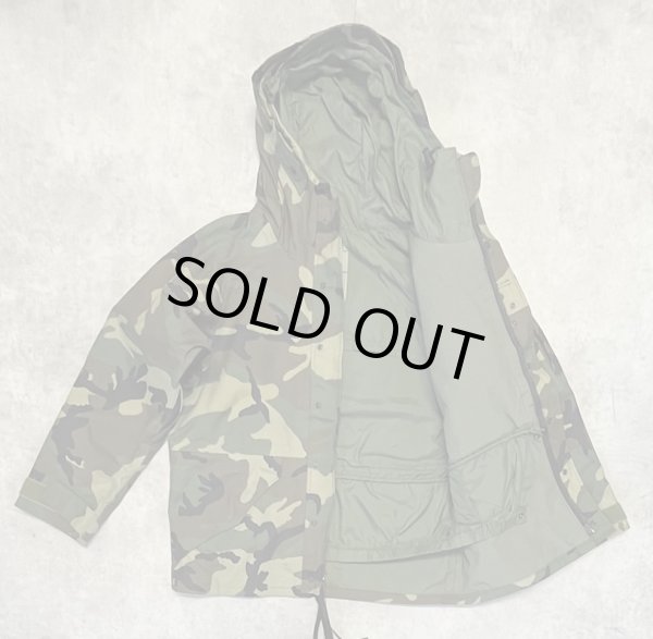 画像3: アメリカ軍 US ARMY ECWCS "GEN1後期モデル" GORE-TEX パーカー ウッドランドカモ M-SHORT (VINTAGE)