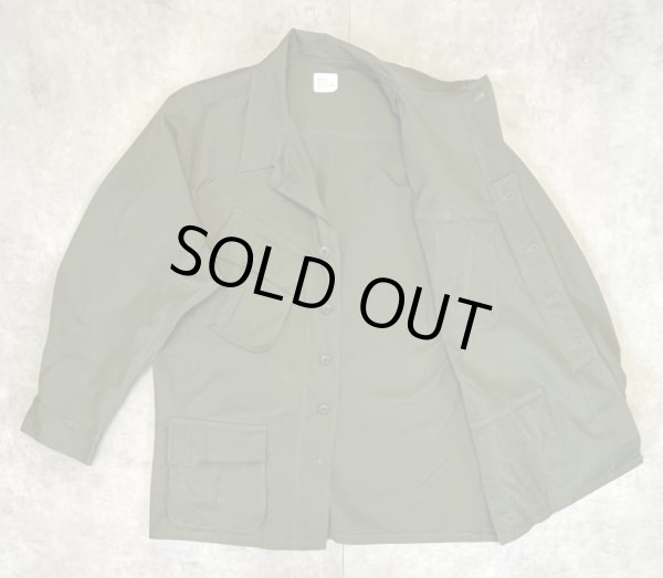 画像3: 60'S アメリカ軍 US ARMY "JUNGLE FATIGUE" リップストップ ファティーグジャケット L-SHORT (DEADSTOCK)