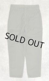 画像: 70'S アメリカ軍 US ARMY "OG107" コットンサテン ベイカーパンツ ミリタリーグリーン (VINTAGE)