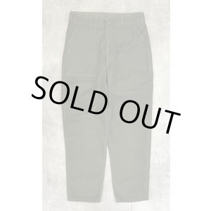 画像: 70'S アメリカ軍 US ARMY "OG107" コットンサテン ベイカーパンツ ミリタリーグリーン (VINTAGE)