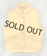 画像: 90'S LL Bean グースダウン ダウンベスト イエロー (VINTAGE)