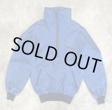 画像: 80'S PATAGONIA デカタグ ハーフジップ ナイロン アノラックジャケット ブルー (VINTAGE)
