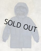 画像: 80'S EDDIE BAUER "KARAKORAM" 黒タグ フード付き ダウンジャケット ネイビー (VINTAGE)