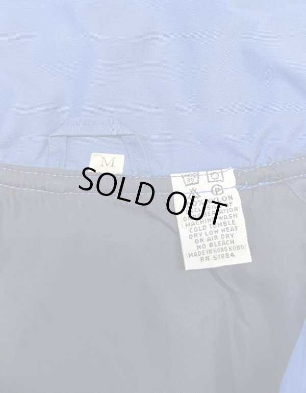 画像3: 80'S PATAGONIA デカタグ ハーフジップ ナイロン アノラックジャケット ブルー (VINTAGE)