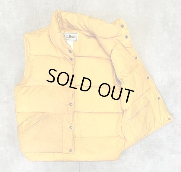 画像3: 90'S LL Bean グースダウン ダウンベスト イエロー (VINTAGE)