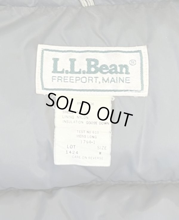 画像2: 90'S LL Bean グースダウン ダウンベスト グレー (VINTAGE)
