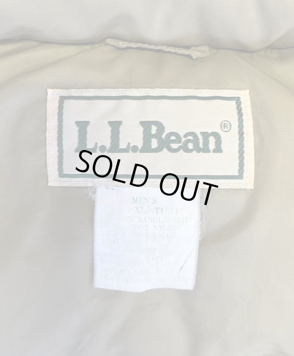画像2: 90'S LL Bean グースダウン ダウンベスト タン (VINTAGE)