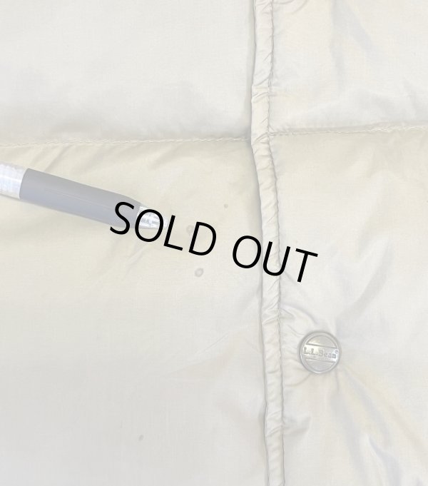 画像5: 90'S LL Bean グースダウン ダウンベスト タン (VINTAGE)