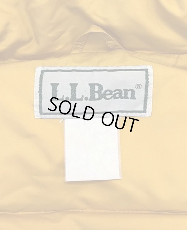 画像2: 90'S LL Bean グースダウン ダウンベスト イエロー (VINTAGE)