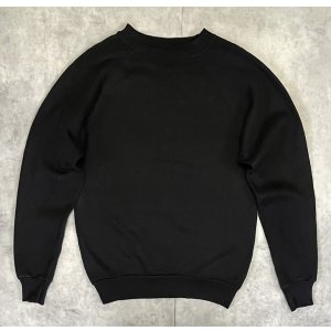 画像: 80'S TULTEX ラグランスリーブ スウェットシャツ ブラック USA製 (VINTAGE)