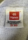 画像2: 90'S HANES ラグランスリーブ スウェットシャツ アッシュグレー USA製 (VINTAGE)