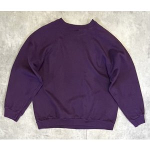 画像: 90'S TULTEX ラグランスリーブ スウェットシャツ グレープ USA製 (VINTAGE)