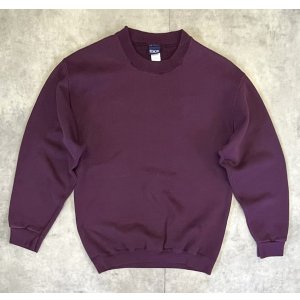 画像: 90'S HONORS クルーネック スウェットシャツ ワインレッド USA製 (VINTAGE)