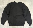 画像3: 90'S FRUIT OF THE LOOM ラグランスリーブ スウェットシャツ ブラック USA製 (VINTAGE)