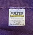 画像2: 90'S TULTEX ラグランスリーブ スウェットシャツ グレープ USA製 (VINTAGE)