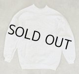 画像: 90'S UNKNOWN クルーネック スウェットシャツ アッシュグレー USA製 (VINTAGE)