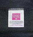 画像2: 90'S HANES HERWAY ラグランスリーブ スウェットシャツ ブラック USA製 (VINTAGE)