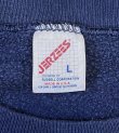 画像2: 80'S JERZEES クルーネック スウェットシャツ ネイビー USA製 (VINTAGE)