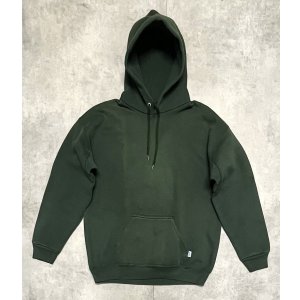 画像: 90'S DISCUS ATHLETIC 脇の下ガゼット付き スウェット パーカー フェードグリーン USA製 (VINTAGE)