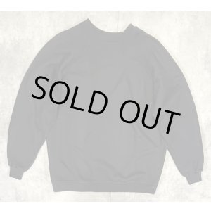 画像: 90'S HANES HERWAY ラグランスリーブ スウェットシャツ ブラック USA製 (VINTAGE)