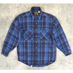 画像: 90'S ST JOHN'S BAY ヘビーフランネル ワークシャツ チェック柄 (VINTAGE)