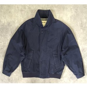 画像: 90'S EDDIE BAUER 白タグ コットン ドリズラージャケット ネイビー (VINTAGE)
