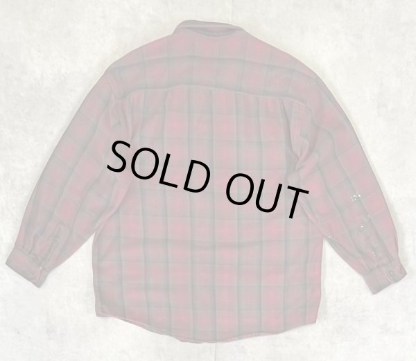 画像3: 90'S LL Bean ヘビーフランネル ワークシャツ チェック柄 (VINTAGE)