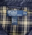 画像2: 90'S RALPH LAUREN チンスト付き ドリズラージャケット ネイビー (VINTAGE)