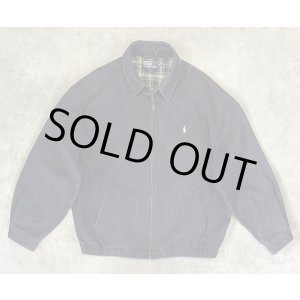 画像: 90'S RALPH LAUREN チンスト付き ドリズラージャケット ネイビー (VINTAGE)