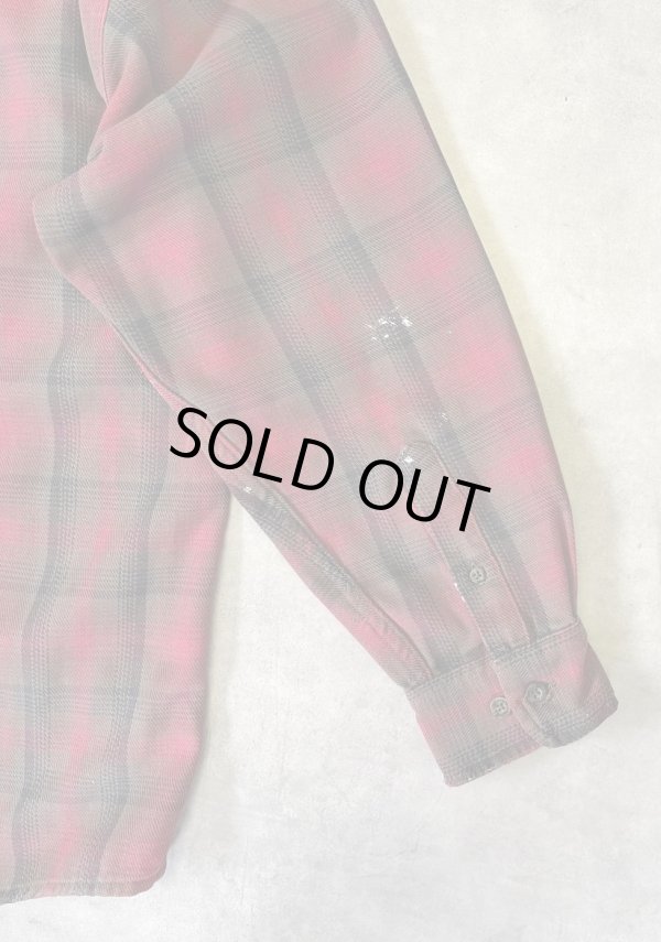 画像4: 90'S LL Bean ヘビーフランネル ワークシャツ チェック柄 (VINTAGE)