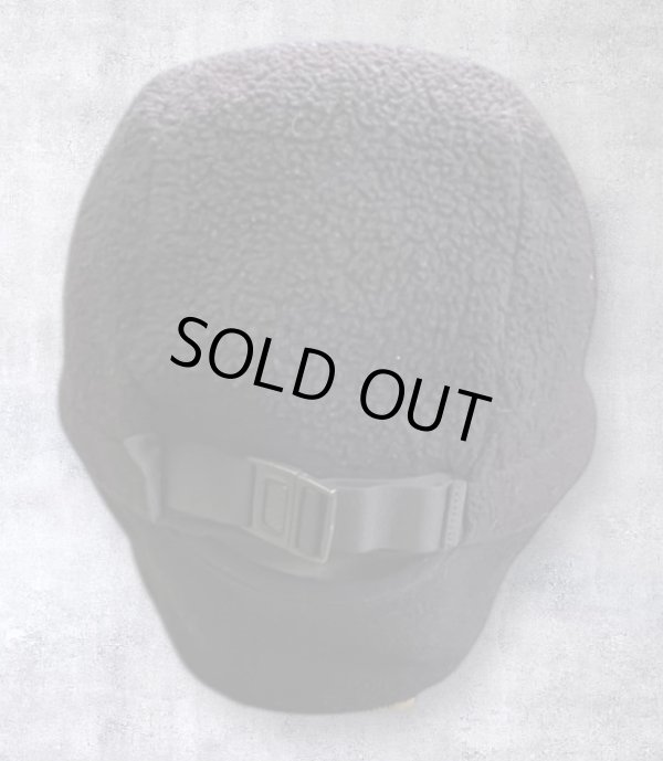 画像4: 02'S PATAGONIA "SYNCHILLA DUCKBILL CAP" 2WAY フリースキャップ ブラック (VINTAGE)