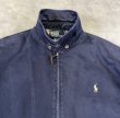 画像3: 90'S RALPH LAUREN チンスト付き ドリズラージャケット ネイビー (VINTAGE)