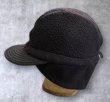 画像3: 02'S PATAGONIA "SYNCHILLA DUCKBILL CAP" 2WAY フリースキャップ ブラック (VINTAGE)
