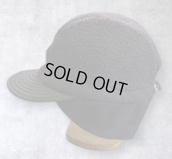 画像3: 02'S PATAGONIA "SYNCHILLA DUCKBILL CAP" 2WAY フリースキャップ ブラック (VINTAGE)