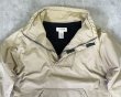 画像3: 00'S J.CREW 旧タグ コットン/ナイロン 裏地フリース アノラック ベージュ (VINTAGE)