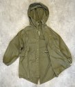 画像3: 80'S アメリカ軍 US ARMY コットン スノーカモパーカー 後染めオリーブ (VINTAGE)