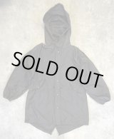 画像: 80'S アメリカ軍 US ARMY コットン スノーカモパーカー 後染めブラック (VINTAGE)