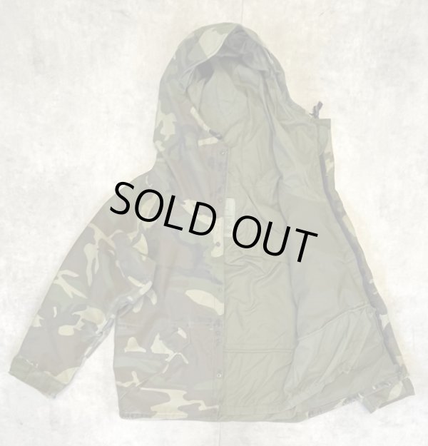 画像3: 80'S アメリカ軍 US ARMY ECWCS "GEN1前期モデル" GORE-TEX パーカー ウッドランドカモ M-SHORT (VINTAGE)