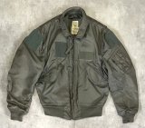 画像: 80'S アメリカ軍 USAF "CWU-36/P"  初期モデル アラミド フライトジャケット セージグリーン (VINTAGE) 
