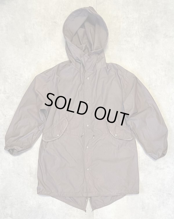 画像1: 80'S アメリカ軍 US ARMY コットン スノーカモパーカー 後染めブラウン (VINTAGE)