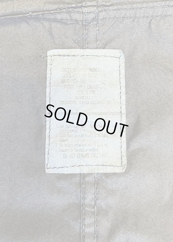 画像2: 80'S アメリカ軍 US ARMY コットン スノーカモパーカー 後染めブラック (VINTAGE)