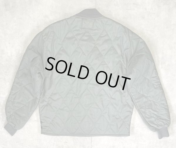 画像5: 70'S アメリカ軍 USAF "CWU-9/P 初期型" キルティング ライナージャケット セージグリーン (VINTAGE) 