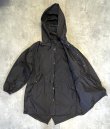 画像3: 80'S アメリカ軍 US ARMY コットン スノーカモパーカー 後染めブラック (VINTAGE)