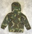 画像4: 80'S アメリカ軍 US ARMY ECWCS "GEN1前期モデル" GORE-TEX パーカー ウッドランドカモ M-SHORT (VINTAGE)