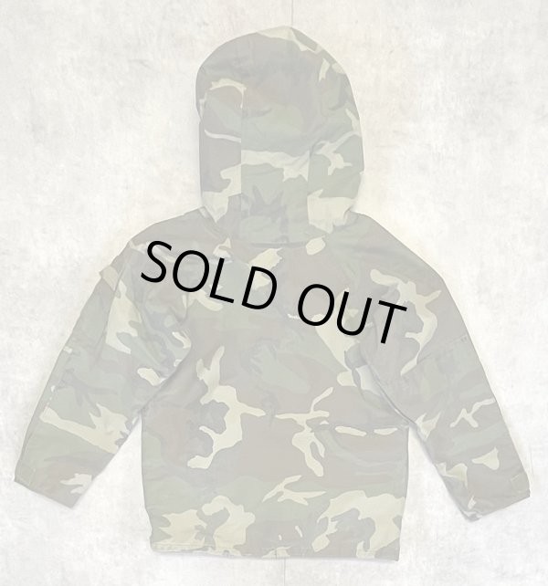 画像4: 80'S アメリカ軍 US ARMY ECWCS "GEN1前期モデル" GORE-TEX パーカー ウッドランドカモ M-SHORT (VINTAGE)