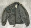 画像3: 80'S アメリカ軍 USAF "CWU-36/P"  初期モデル アラミド フライトジャケット セージグリーン (VINTAGE) 
