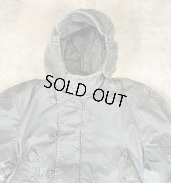 画像3: 70'S アメリカ軍 USAF "CWU-8/P" 後期モデル ラビットパーカー セージグリーン (VINTAGE) 