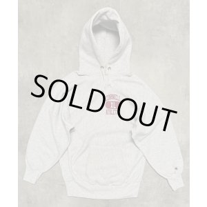 画像: 90'S CHAMPION "CORNELL ATHLETICS" 刺繍タグ リバースウィーブ パーカー グレー USA製 (VINTAGE)