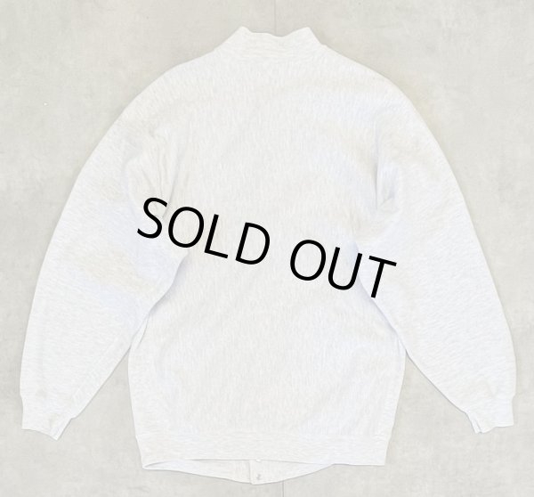 画像4: 90'S CHAMPION 刺繍タグ リバースウィーブ スナップボタン カーディガン グレー USA製 (VINTAGE)