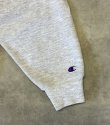 画像3: 90'S CHAMPION 刺繍タグ リバースウィーブ スナップボタン カーディガン グレー USA製 (VINTAGE)